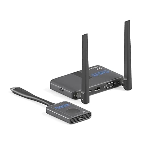 PureLink® Wireless HDMI-set, trådlös HDMI-överföring, Full HD, 1080p, okomprimerad överföring på ett avstånd av upp till 30 meter, set bestående av sä