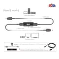 Miniatyrbillede 5 af 6: Club 3D HDMI Active 4K60Hz Repeater F/F - Digital/Display/Video (CAC-1307)