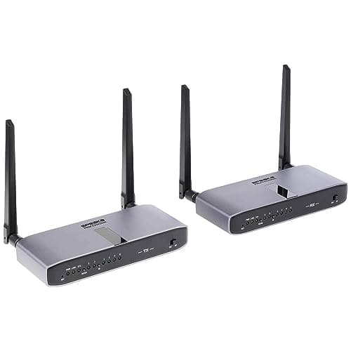 SpeaKa Professional SP-HWE-800 HDMI-radioöverföring (set) 150 m 5 GHz 1920 x 1080 pixlar Säker radioöverföring, konsekvent
