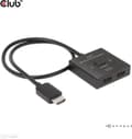 Miniatyrbillede 1 af 6: Club3D CSV-1384 HDMI™ 2-i-1 tovejskontakt til 8K60Hz eller 4K120Hz