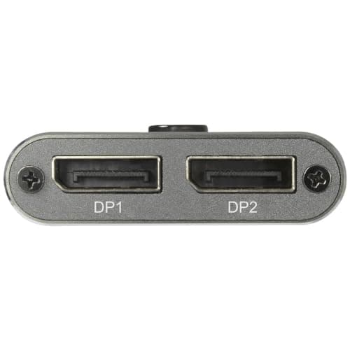 SpeaKa Professional SP-BDS-250 2 Port DisplayPort Switch UHD 8K @ 60 Hz, UHD 4K @ 120 Hz