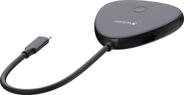 Verbatim 32147 Dela min skärm USB-C trådlös bildskärmsadapter 4K