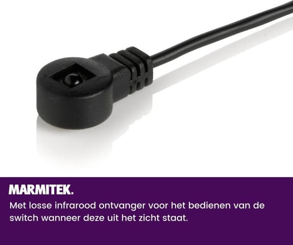 Marmitek Connect 350 UHD 2.0 - HDMI - 2.0b - Svart - 2160p - 18 Gbit/s - 600 MHz (8367)