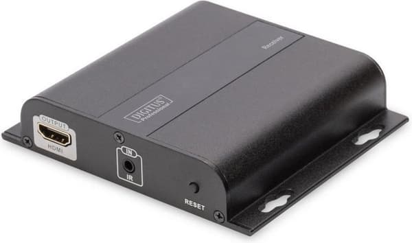 Digitus DS-55123 audio/video extender AV-receiver Svart