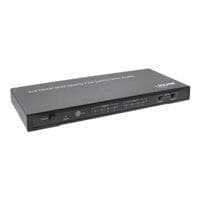 INLINE HDMI Matrix Switch, 4K2K, 4 Input-porte til 2 Output-porte - Video/Audio Switch - Desktop