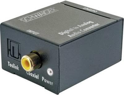 Schwaiger Audio Converter Digital-Analog (ADW200513)