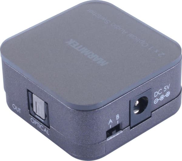 Marmitek digital optisk audio switch 2input/1output (Connect TS21)