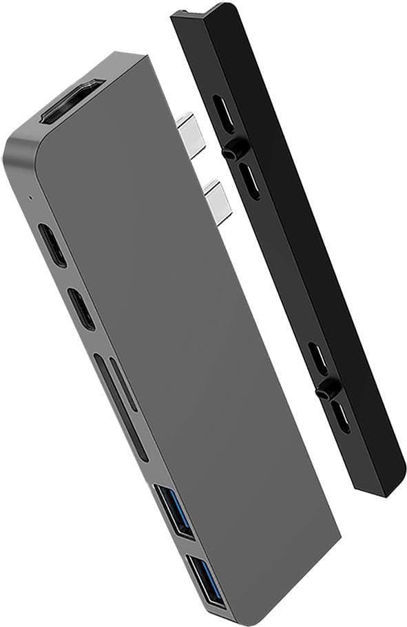 HYPER HD28C - USB 3.2 Gen 1 (3.1 Gen 1) Type-C - HDMI - Thunderbolt 3 - USB 3.2 Gen 1 (3.1 Gen 1) Type-A - USB 3.2 Gen 1 (3.1 Gen 1) Type-C - 4096 x 2