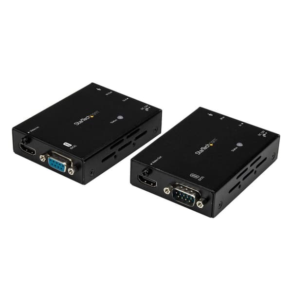 StarTech.com HDMI over CAT5 Extender med IR og seriel - HDBaseT Extender - 4K - Video/Audio/Infrarød/Serial/Network Extender - 10Base-T - op til 100m