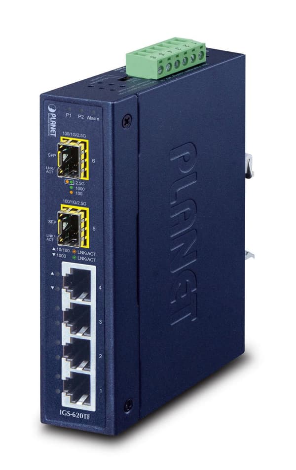 Planet IP30 Industrial 4-P 10/100/100, IGS-620TF