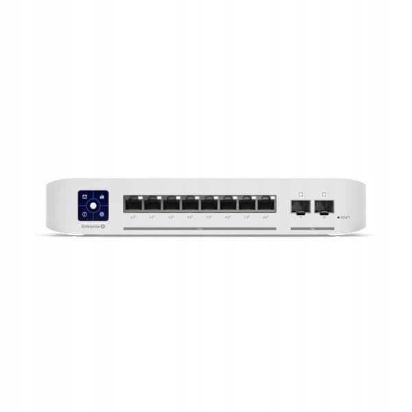 Ubiquiti Managed Layer 3* -kytkin, jossa USW-ENTERPRISE-8-POE