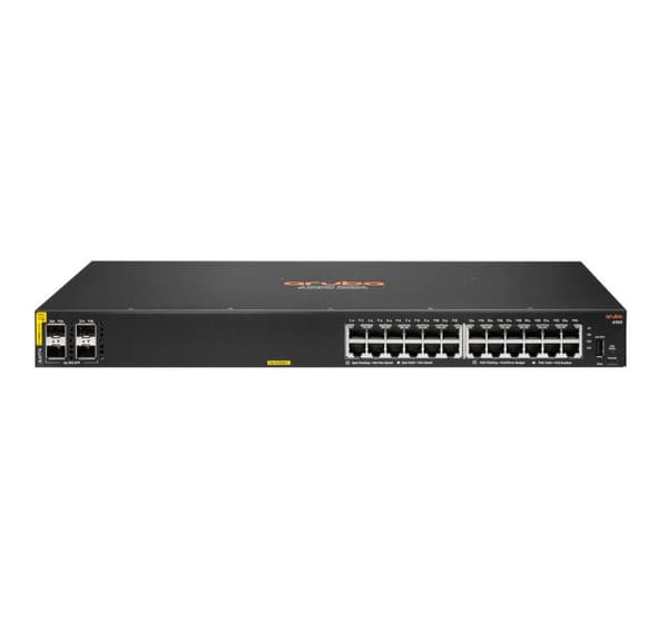 HP Aruba 6100 24G CL4 PoE -kytkin 4SFP+ 370W, hallittu, L3, gigabitin Ethernet, JL677A#ABB