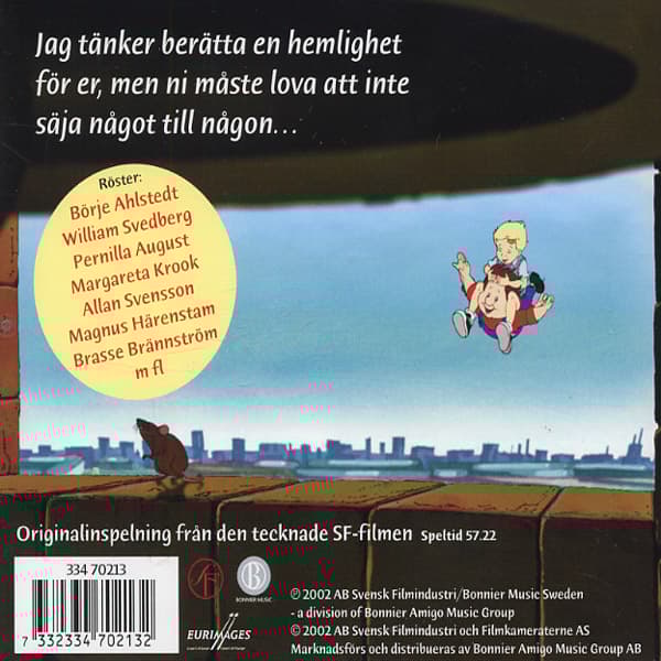 Lindgren Astrid: Karlsson på taket (Ljudbok)