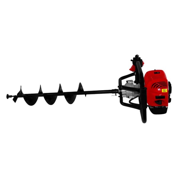 Jordboring Hulfremstilling Hul Hegnsstolpe Bore Jord Is 52cc Benzin Spiral 3 Tilbehør 4 6 8 Inch 3HP 9000rpm 2 Stroke 1,2L Isbor Sikkerhedsudstyr