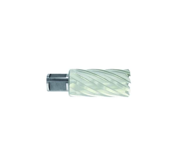 HSS Сore Borr Ø35X80X50 mm, lång serie. Weldon skaft Ø19 mm. Ljust, obestruket