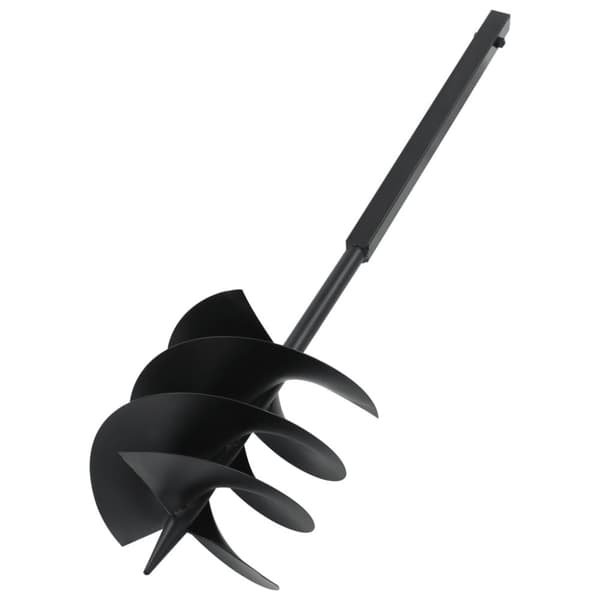 vidaXL Maapora kahvalla 250 mm teräs musta - Kairat
