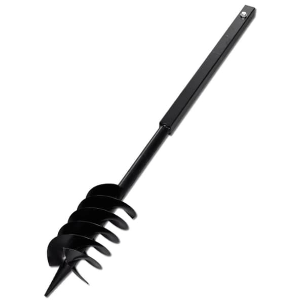 Maapora Kahvalla Kaira Bitti 150 mm Kolme Spiraalia Teräs Musta -  Kairat