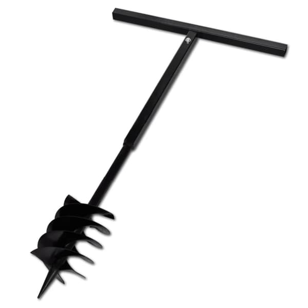 Jordborr 180 mm Stål inkl. förlängningsrör 9 meter -  Navare