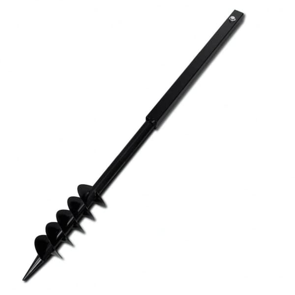 Navare - Jordborr 80 mm Stål inkl. förlängningsrör 9 meter
