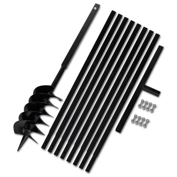 Maapora Kahvalla 150 mm ja Jatkeella 9 m Teräs -  - Home & Living