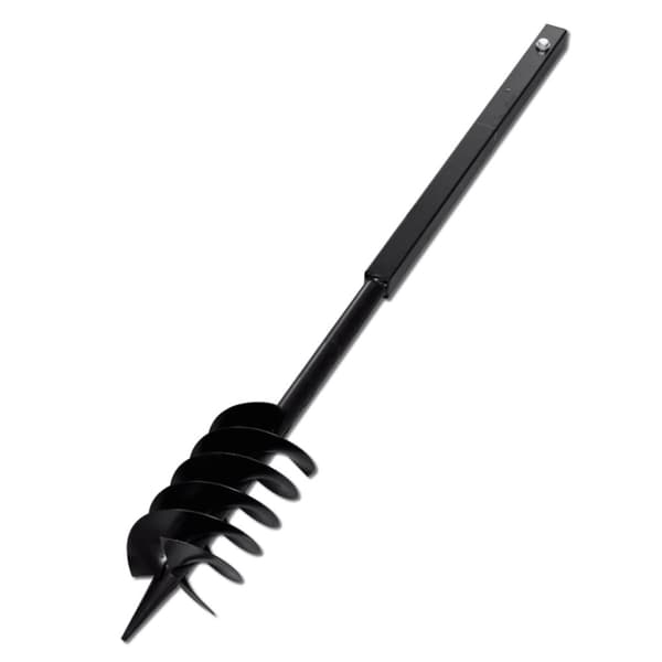 Maapora Kahvalla 120 mm ja Jatkeella 5 m Teräs -  - Home & Living