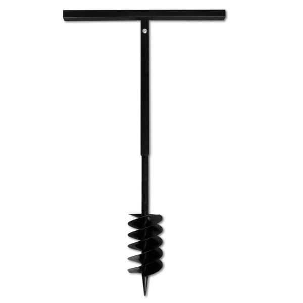 Maapora Kahvalla 120 mm ja Jatkeella 5 m Teräs -  - Home & Living