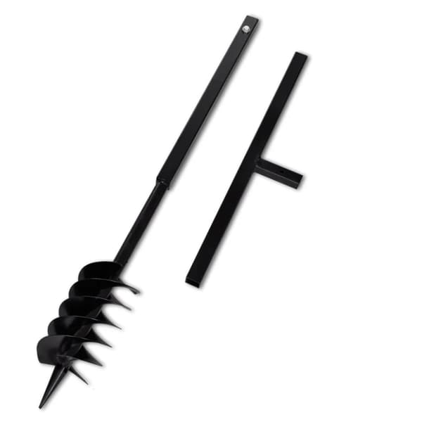 Maapora Kahvalla 120 mm ja Jatkeella 9 m Teräs - - Home & Living