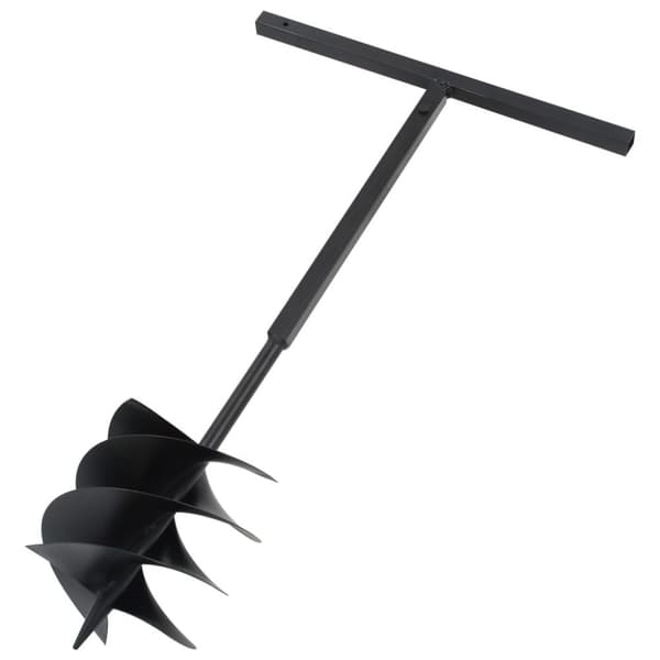 Maapora kahvalla 250 mm ja jatkeella 4 m teräs - Maapora - Maaporat - Home & Living