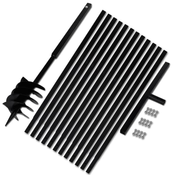 Maapora Kahvalla 180 mm ja Jatkeella 13 m Teräs - - Home & Living