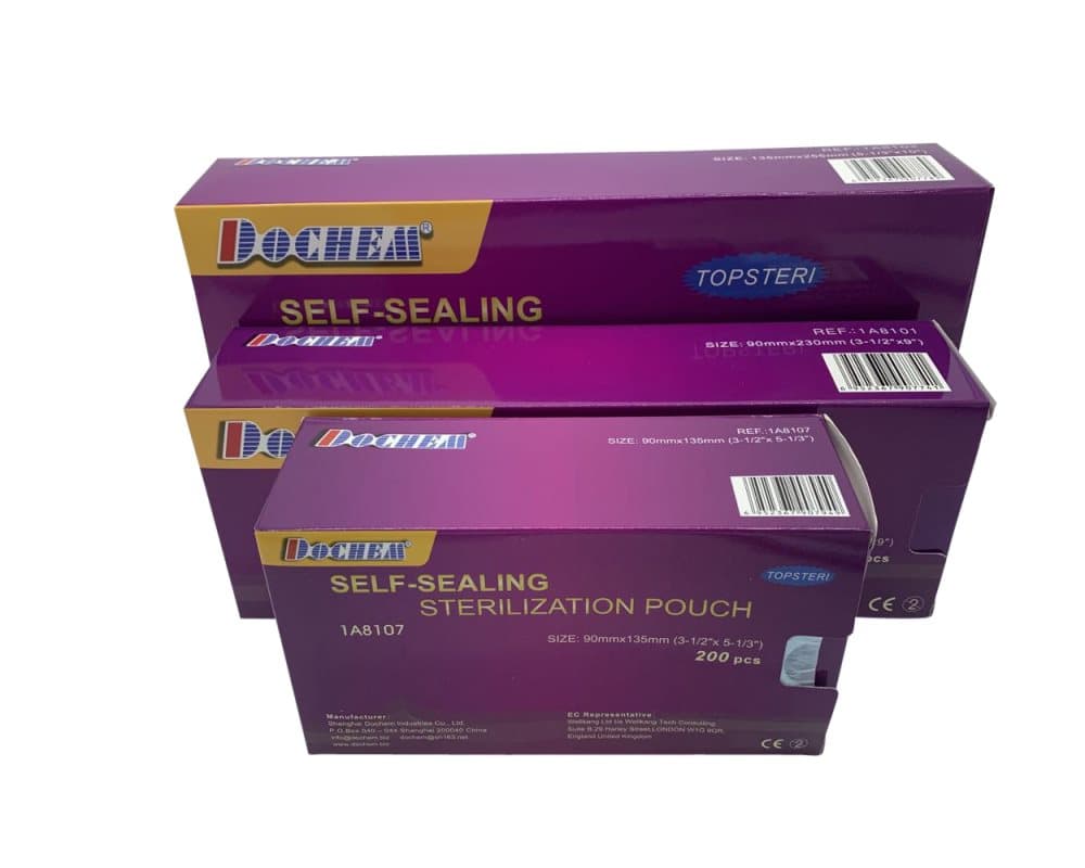 Autoklavpåse autoclave self sealing bag 70*230MM 1000 st
