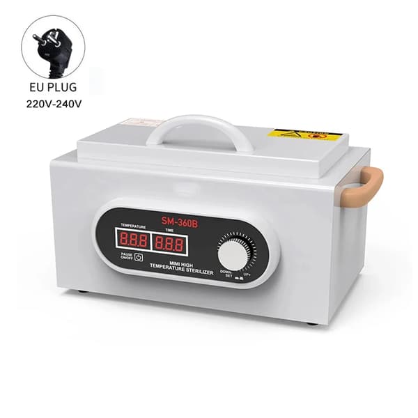 Højtemperatursterilisator, 300W effekt, 2,2L kapacitet,EU-stik