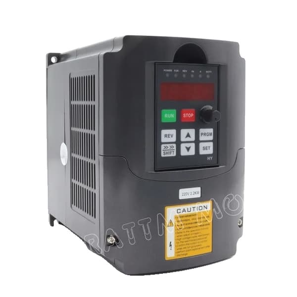 Variabel frekvensdrivare, hastighetsreglering för CNC-router spindelmotor, stöd för 220V., 4KW 220V 2.2KW 220V