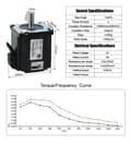 Miniatyrbillede 2 af 2: Servo Stepper Motor, Lukket Sløjfe Kontrol, Hybrid Design, 8,5Nm, 14mm