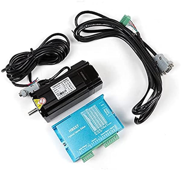 Lukket Sløjfe Hybrid Stepper Motor Drive Kit, HBS57 Driver Model, 3.0N.m Moment, 200KHz Responsfrekvens