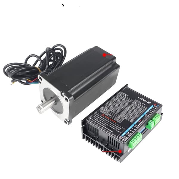 Nema34 Stepper Motor, 11N Holdemoment, 6A Strøm,Med chauffør