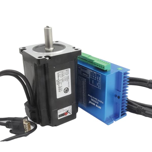8N.m Lukket Sløjfe Servo Motor, 2HSS86 Driver, 8.0A Spidstrøm,8N.m tilføj bremsesæt 8N.m no brake kit