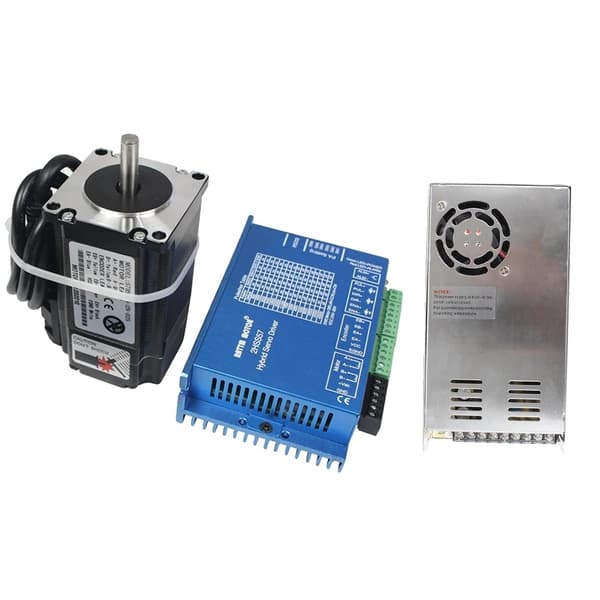 Lukket Sløjfe Servo Motor CNC Controller Kit, 288 oz-in Holdet Moment, 350W 36V Strømforsyning,tilføj 350W