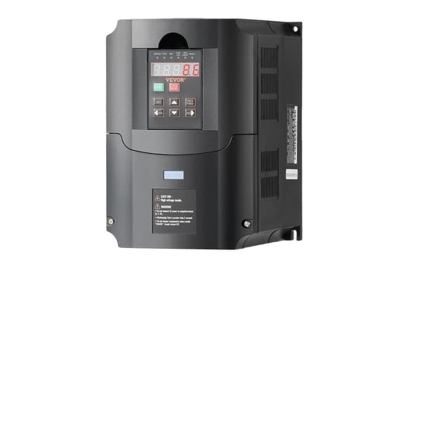 VEVOR Frekvensomformer, 10HK Effektudgang, 0-400Hz Frekvenskontrol,7,5 kW 7.5KW