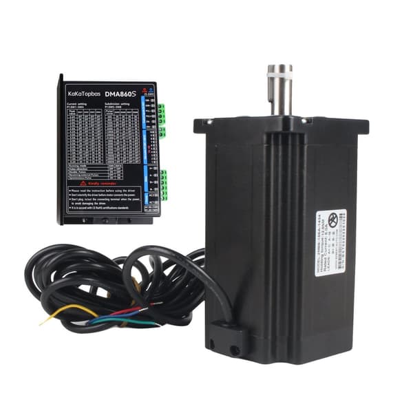Nema34 Stepper Motor, 6.0A Strøm, 11N.cm Moment,tilføj DMA860S