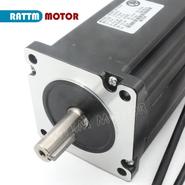 CNC Nema34 Lukket-Loop Servo Motor, 12 N.m Moment, 200 KHz Pulsfrekvens, HSS86 Driver