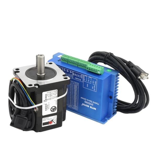 Lukket Sløjfe Servo Motor Kit, Høj Moment 4,5 N.m, Kompakt 82mm Design, Inkluderer 2HSS86 Driver