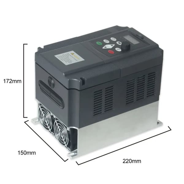 Frekvensomformer, 11KW/15KW udgangseffekt, 3-fase 380V spænding,11kw(20HK)380V