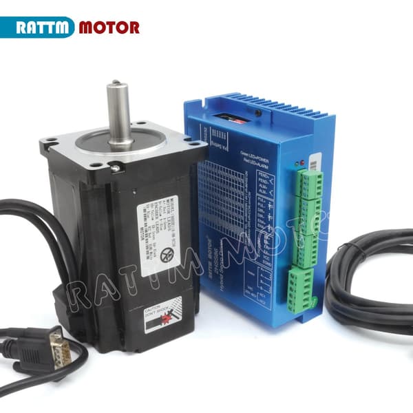 Lukket Sløjfe Servo Motor Kit, 8N.m Holdende Moment, 6A Strøm,8N sæt