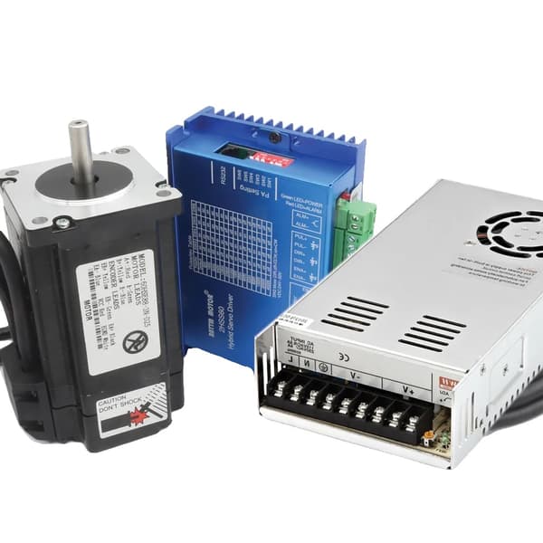 Lukket Sløjfe Servo Motor Kit, 300 Ncm Holdet Moment, 5 A Strøm pr. Fase,med magt