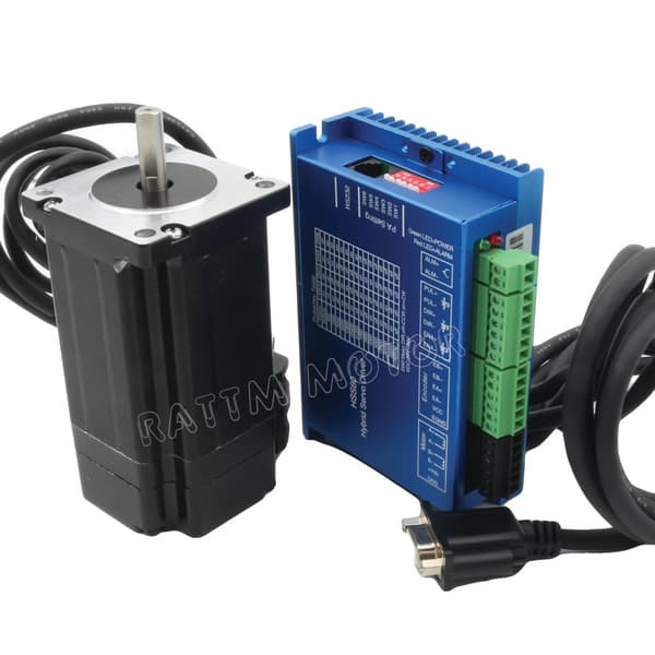 Nema24 Stepper Motor Kit, 3N.m Moment, 5.0A Strøm,Kun motorkører