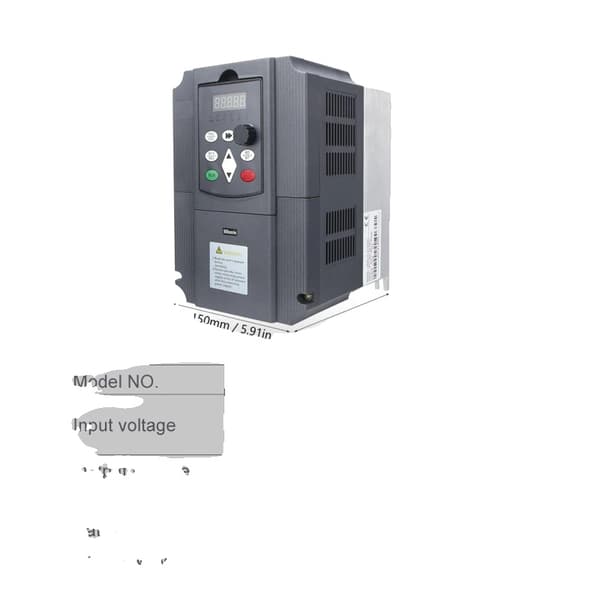 VFD Variabel Frekvens Inverter, Konverterer 220V til 380V, 7,5KW Udgang, 16A Nominel Strøm,220V til 380V 7,5kW