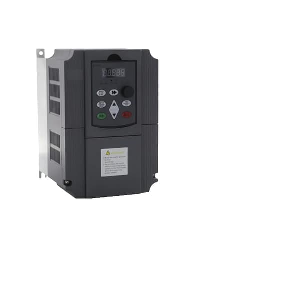 Frekvensomformer, 1 fase 220V til 3 fase 380V, justerbar udgangsfrekvens 0-600Hz,Enkeltfase 220V, Tre fase 380V, 4KW 5HK