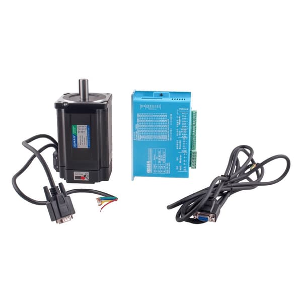Nema 34 Stegmotor Kit, 12N.m Hållmoment, 6A Ström per Fas, Hybridservodrivare