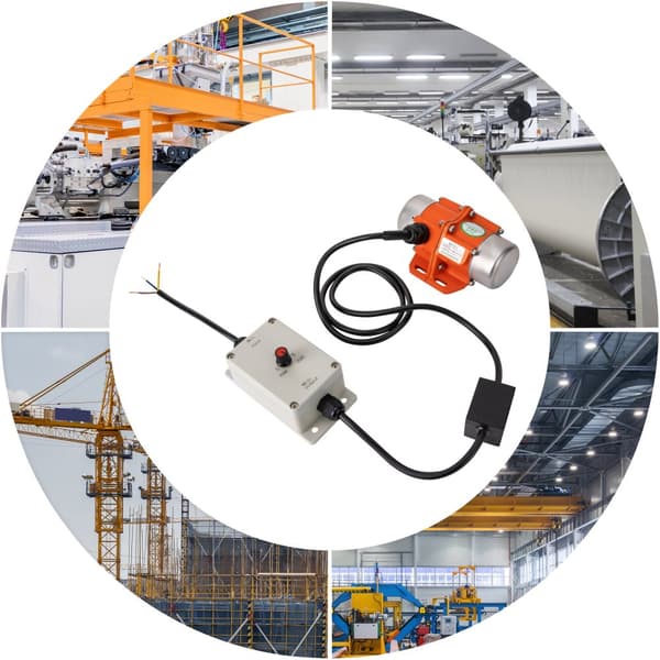 Vibrationsmotor, 30W effekt, 3000 RPM hastighed, IP65 beskyttelse
