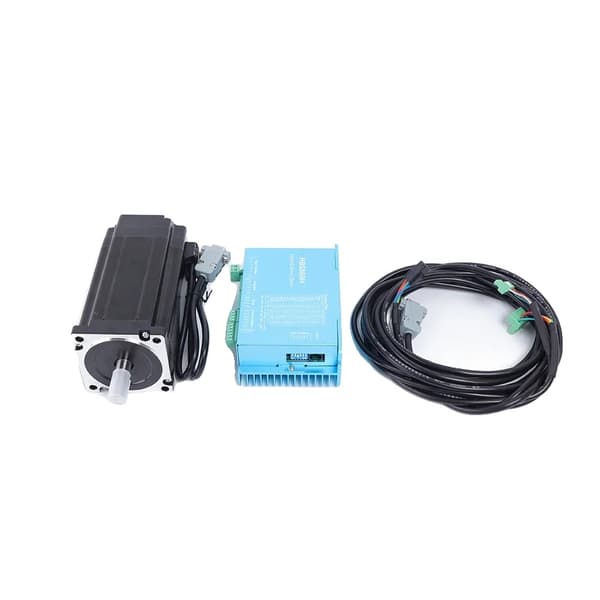 Præcisions Stepper Motor Drive Kit, HBS86H Driver, 12N.m Moment,Blå